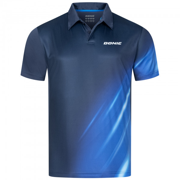 Donic Polo-Shirt Flame navy M Donic Polo-Shirt Flame navy M