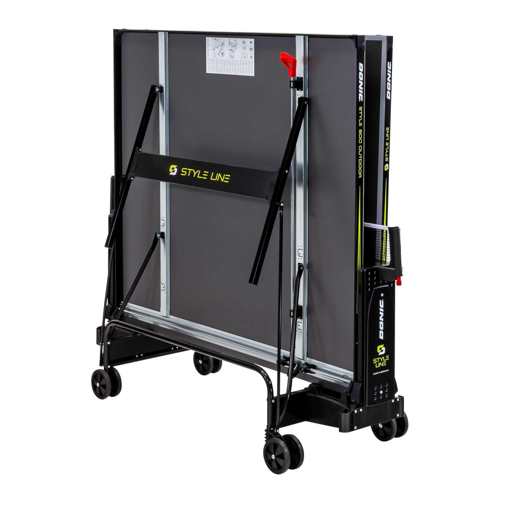 DONIC STYLE 800 OUTDOOR grau (Abholpreis DM Erfurt ab 10.06.25)