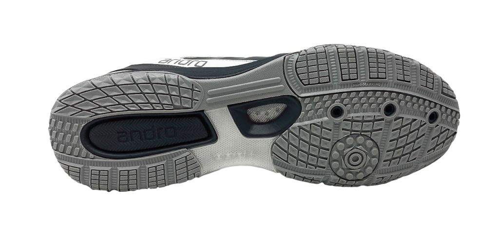 andro Schuh Cross Step 2 grau/gelb/weiß andro Schuh Cross Step 2 grau/gelb/weiß