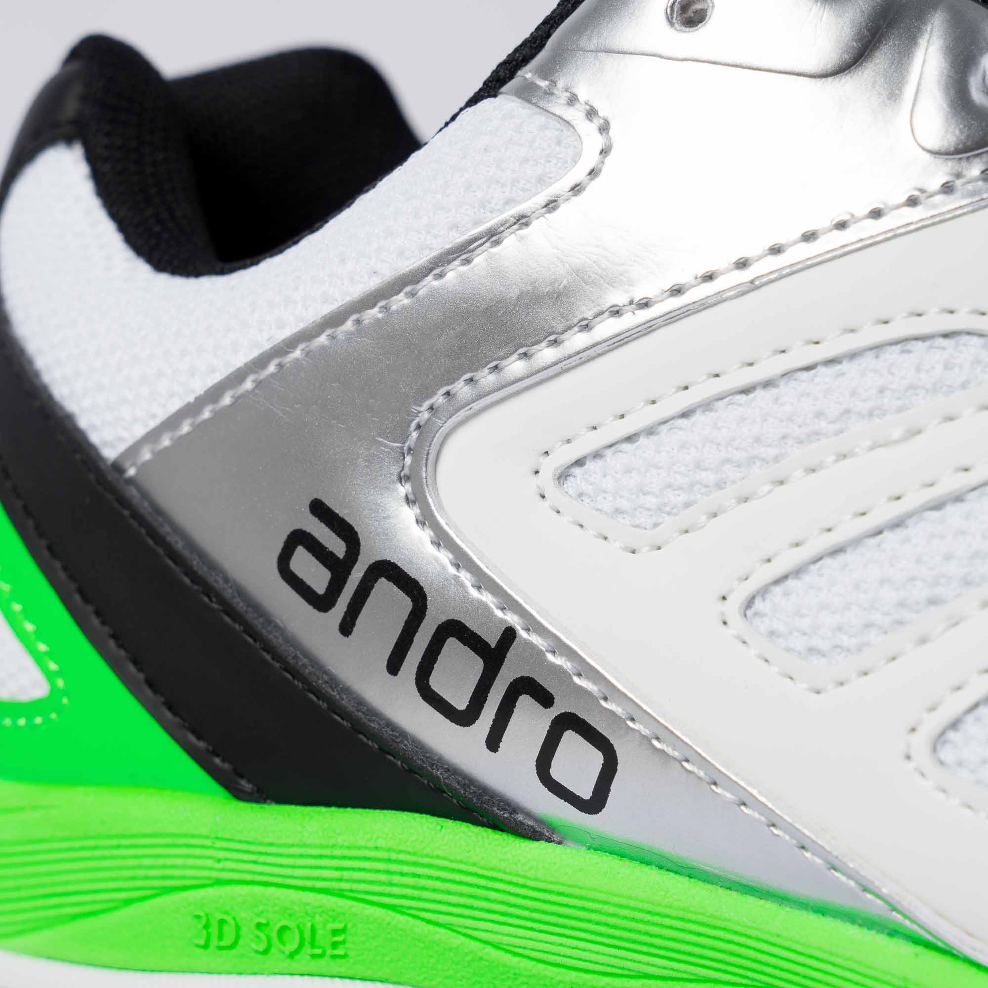 andro Schuh Cross Step 2 weiß/schwarz/grün