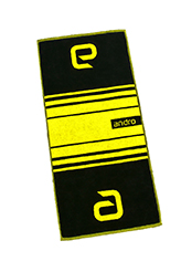 Tischtennis-Shop Produktandro Handtuch Stripes 38 x 85 cm - schwarz/gelb online kaufen