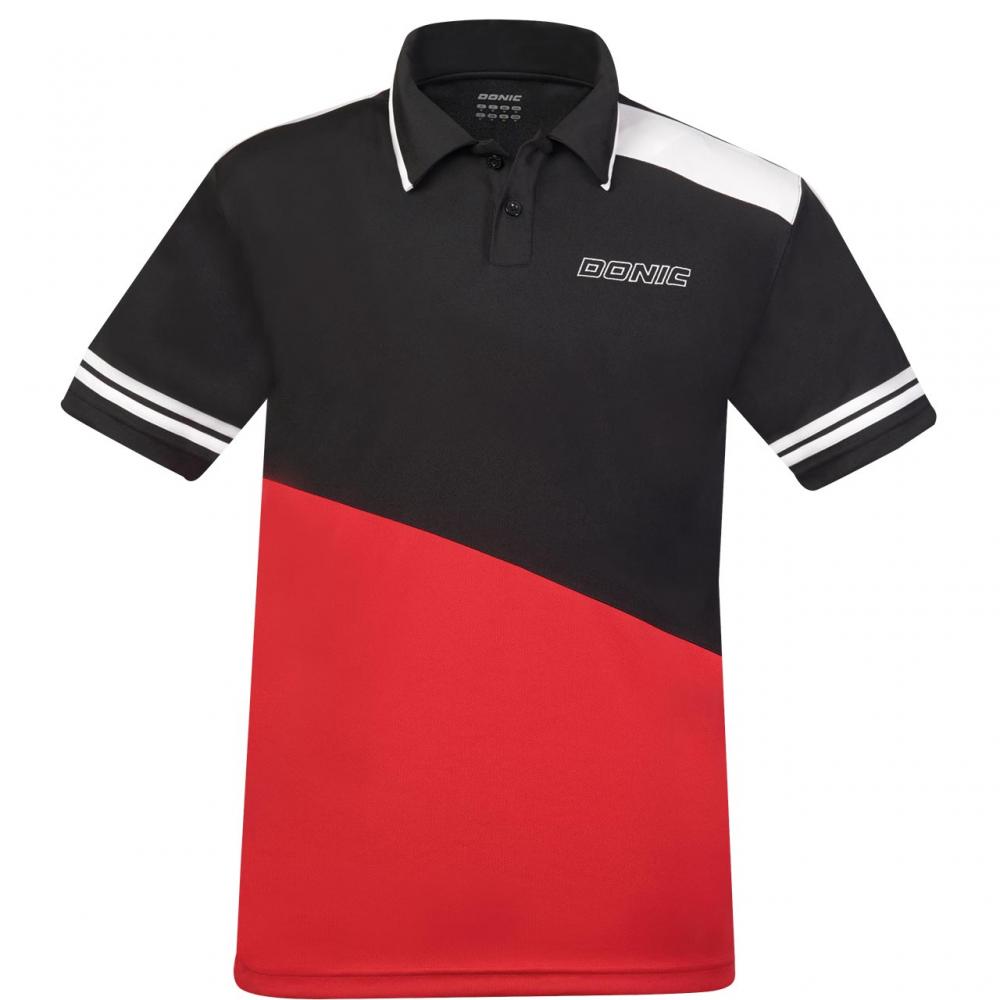 DONIC Poloshirt Prime schwarz/rot Tischtennis-Shop ProduktDONIC Poloshirt Prime schwarz/rot online kaufen