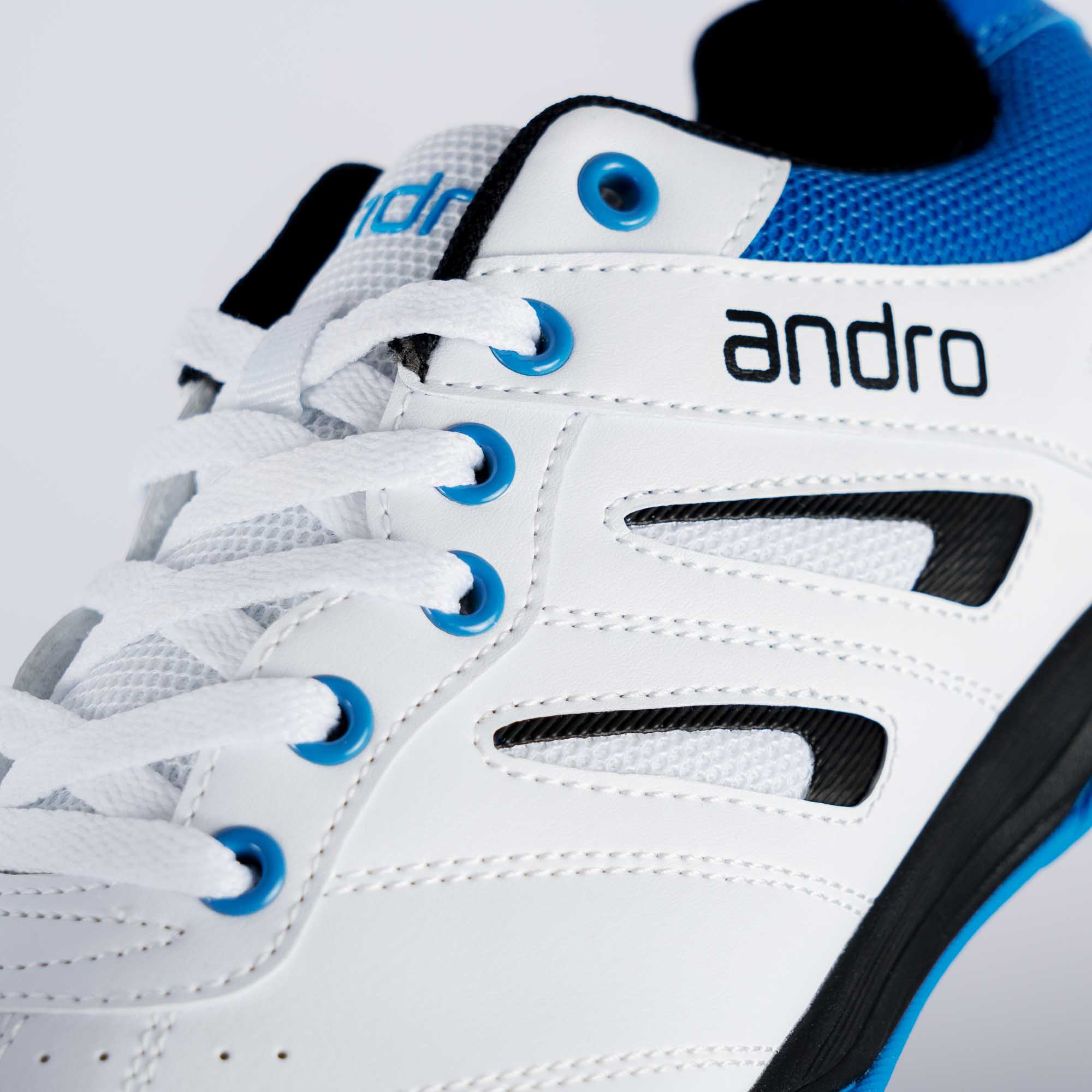 andro Schuh Shuffle Step 2 weiß/schwarz/blau