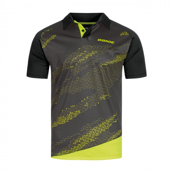 Tischtennis-Shop ProduktDONIC Poloshirt Mega sw/gelb online kaufen