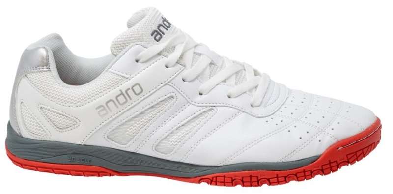 andro Schuh Shuffle Step 2 weiß/rot andro Schuh Shuffle Step 2 weiß/rot