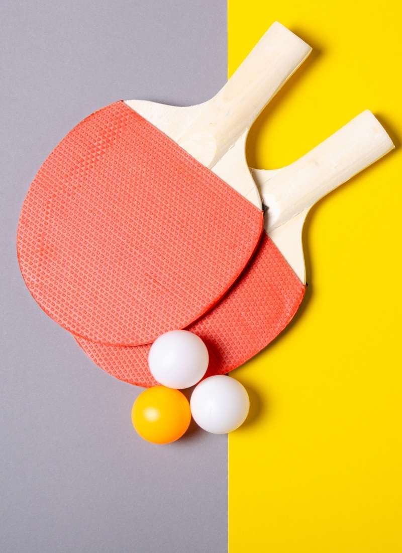 Tischtennis-Schlaeger-Baelle Tischtennis-Schlaeger-Baelle