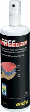andro Free Clean 250 ml Pumpspray Tischtennis-Shop Produktandro Free Clean 250 ml Pumpspray online kaufen