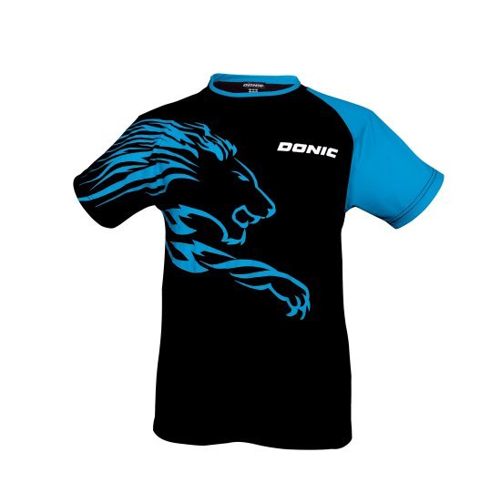 Tischtennis-Shop ProduktDonic T-Shirt Lion schwarz-blau online kaufen
