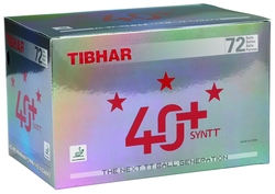 Tischtennis-Shop ProduktTibhar " 40+ SYNTT Cell-Free" weiß/72 online kaufen