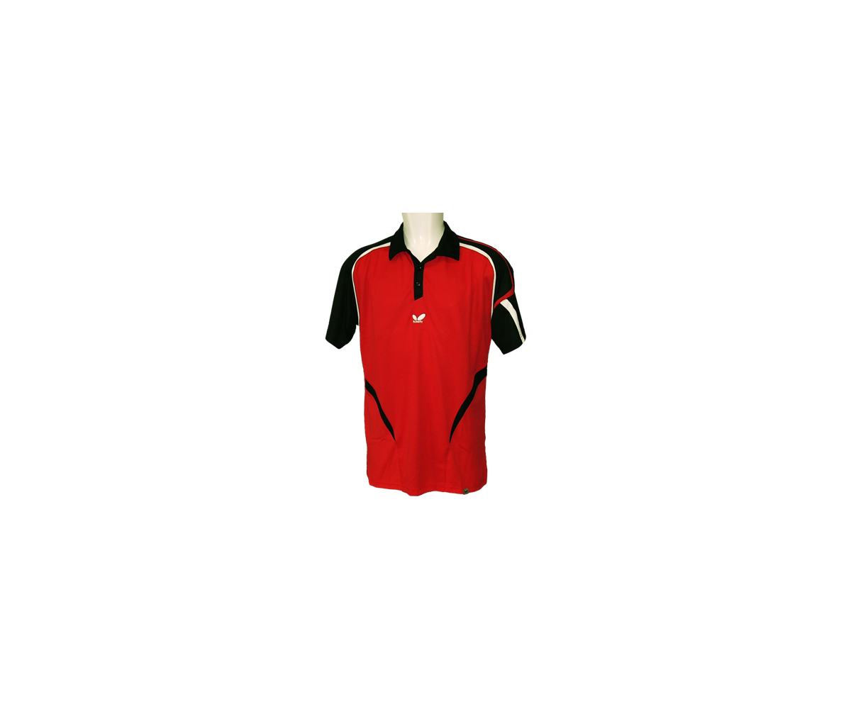 Butterfly Hemd Benito (Baumwolle) rot Tischtennis-Shop ProduktButterfly Hemd Benito (Baumwolle) rot online kaufen