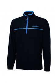 andro Trainingsfleece schwarz/blau Tischtennis-Shop Produktandro Trainingsfleece schwarz/blau online kaufen