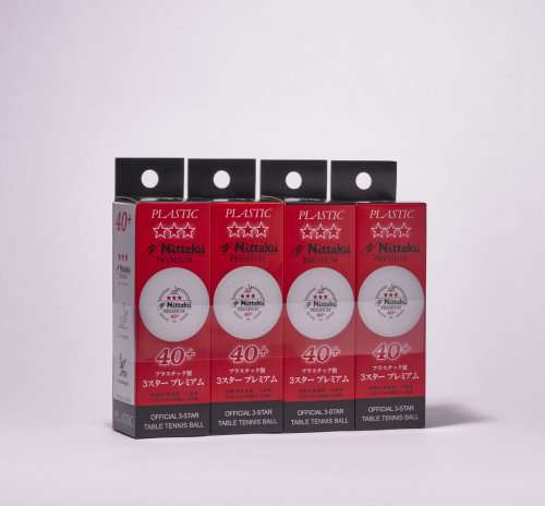 Nittaku Premium 40+ *** Made in Japan Cell-Free 12 Nittaku Premium 40+ *** Made in Japan Cell-Free 12
