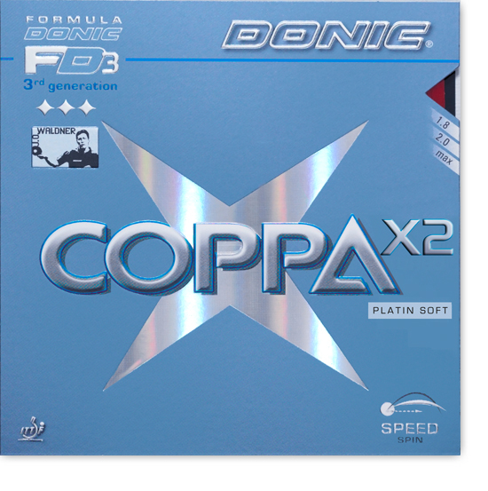 Tischtennis-Shop ProduktDonic Coppa X2 (Platin Soft) online kaufen