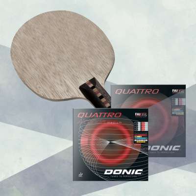 Donic Komplettschlägerangebot Quattro m. Waldner Allplay Donic Komplettschlägerangebot Quattro m. Waldner Allplay