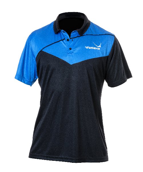 Tischtennis-Shop ProduktYasaka Hemd Zimo schwarz/blau L online kaufen