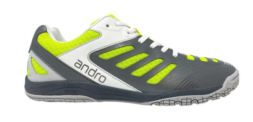 andro Schuh Cross Step 2 grau/gelb/weiß andro Schuh Cross Step 2 grau/gelb/weiß