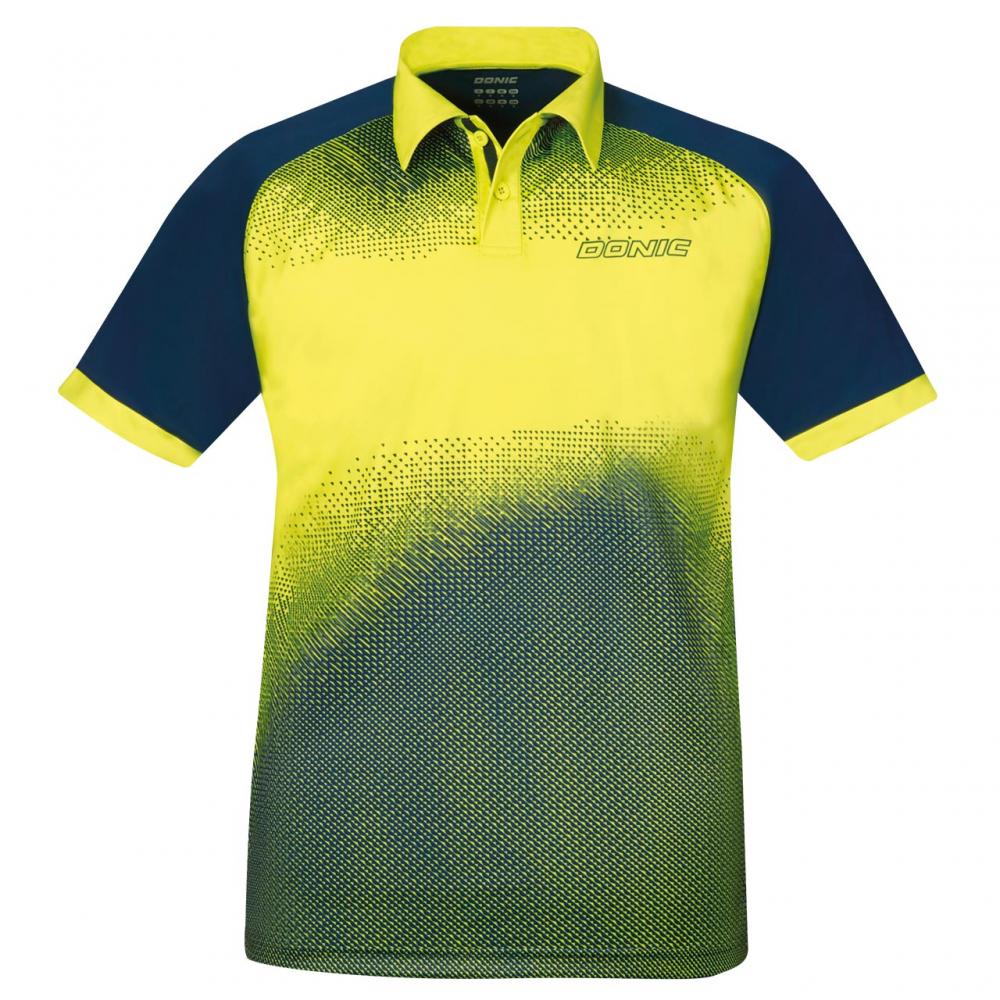 Tischtennis-Shop ProduktDONIC Poloshirt Blitz gelb/marine online kaufen