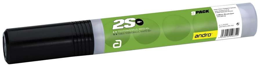andro Trainingsball ** Poly S 40+ cellfree 9 weiss
