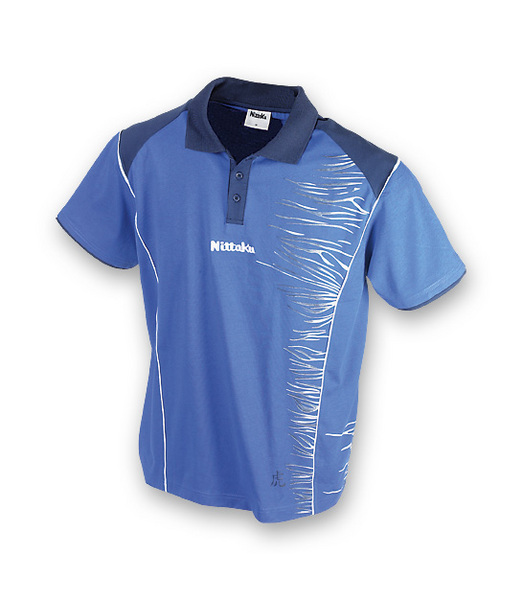 Tischtennis-Shop ProduktNittaku Hemd Flame blau online kaufen