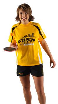 Tischtennis-Shop ProduktDonic T-Shirt Florida gelb L online kaufen