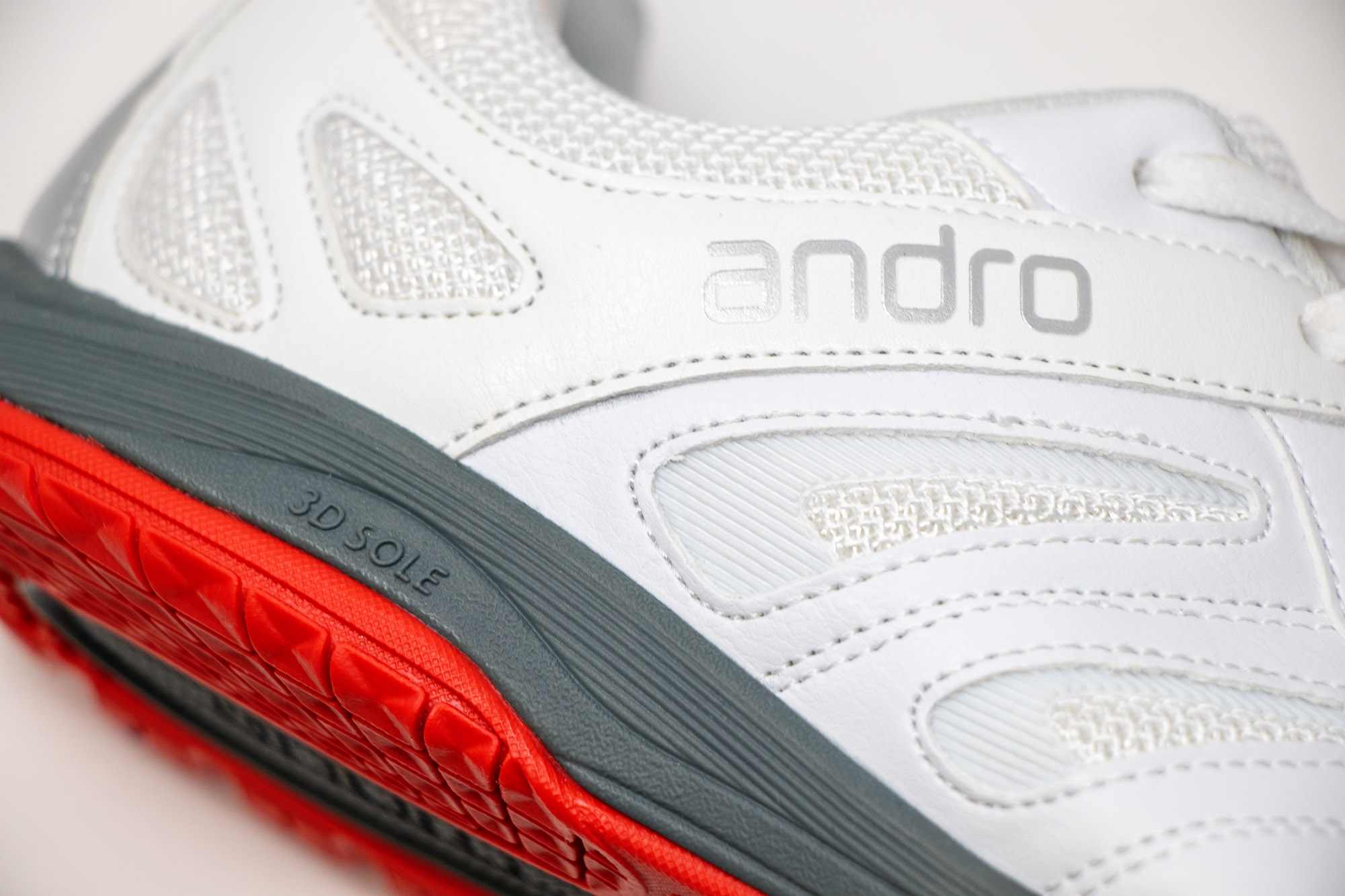 andro Schuh Shuffle Step 2 weiß/rot andro Schuh Shuffle Step 2 weiß/rot