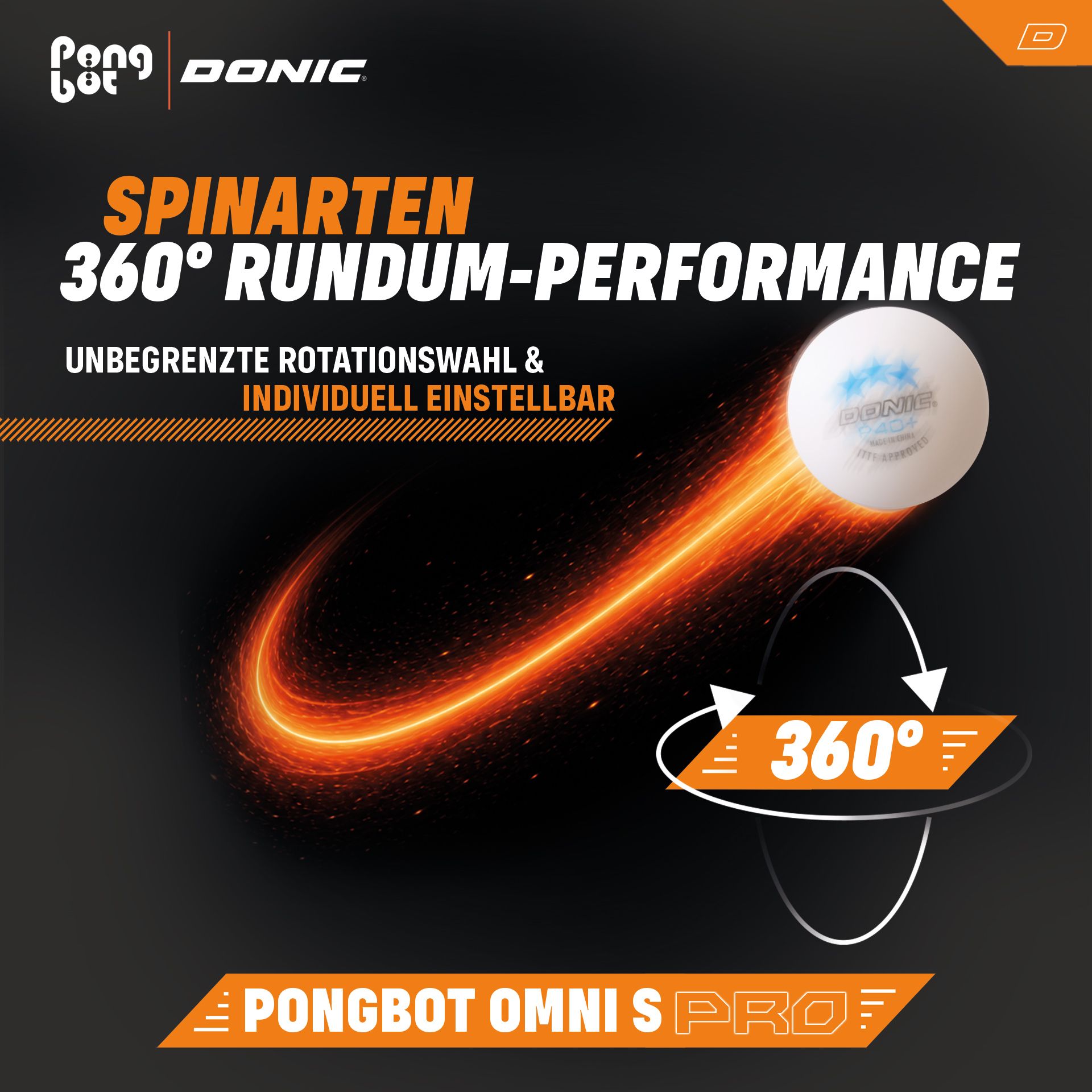 DONIC - PONGBOT OMNI S PRO
