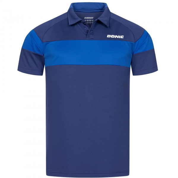 Donic Polo-Shirt Nitroflex navy L Donic Polo-Shirt Nitroflex navy L