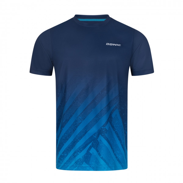 Donic T-Shirt Argon marine-cyanblau Donic T-Shirt Argon marine-cyanblau