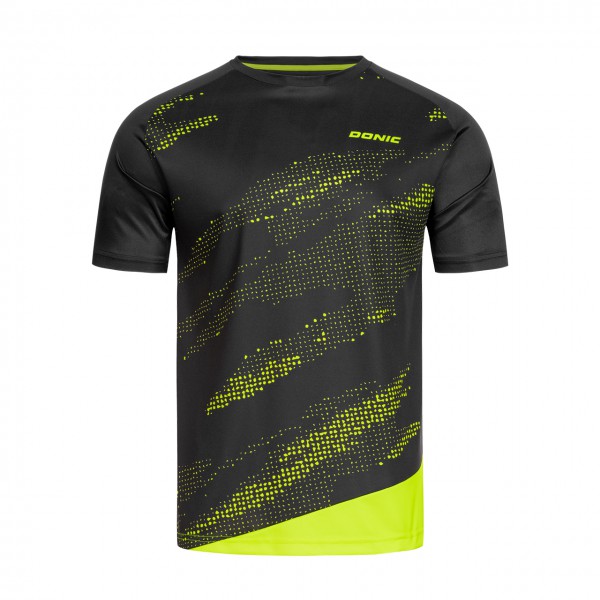 Tischtennis-Shop ProduktDONIC T-Shirt Mirage schwarz-fluogelb online kaufen