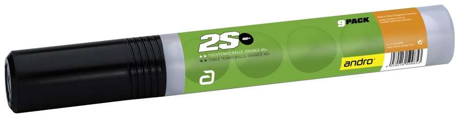 andro Trainingsball ** Poly S 40+ cellfree 9 orange andro Trainingsball ** Poly S 40+ cellfree 9 orange
