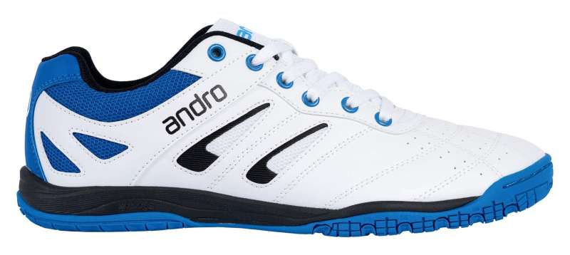andro Schuh Shuffle Step 2 weiß/schwarz/blau andro Schuh Shuffle Step 2 weiß/schwarz/blau
